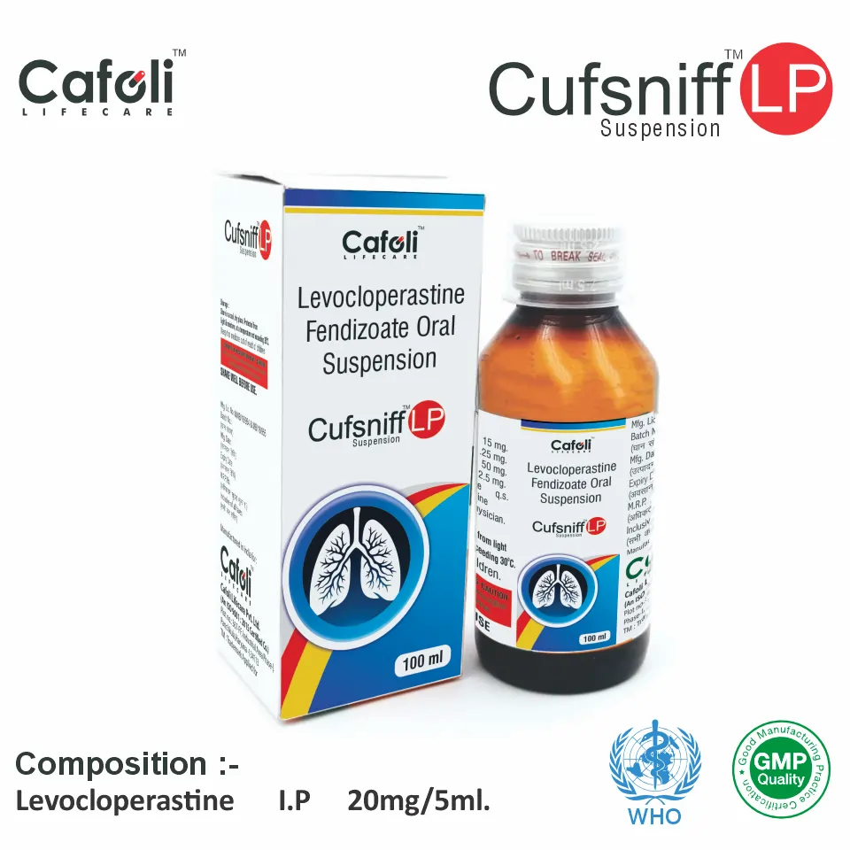 Levocloperastine 20mg/5ml Syrup at Best Price in PCD Medical Pharma for Cough & Allergy Relief